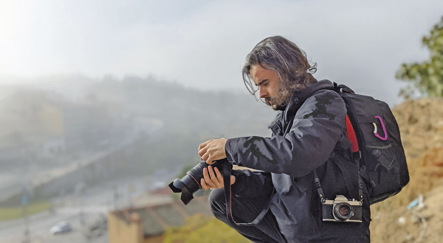 Santiago Moreno, fotógrafo y vecino de Boadilla del Monte