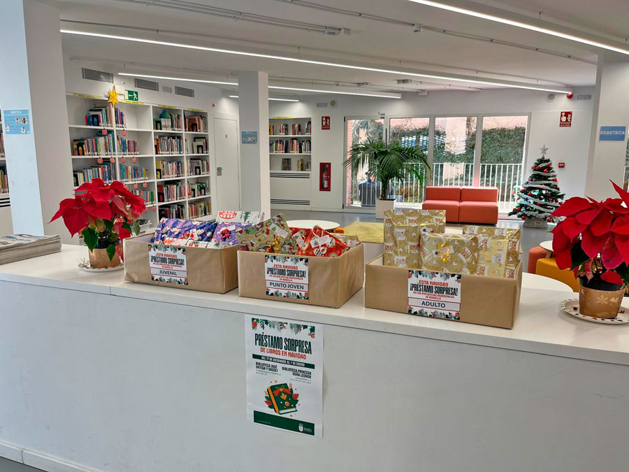 Préstamo sorpresa de libros en la bibliotecas municipales de Boadilla del Monte Préstamo sorpresa de libros en la bibliotecas municipales de Boadilla del Monte