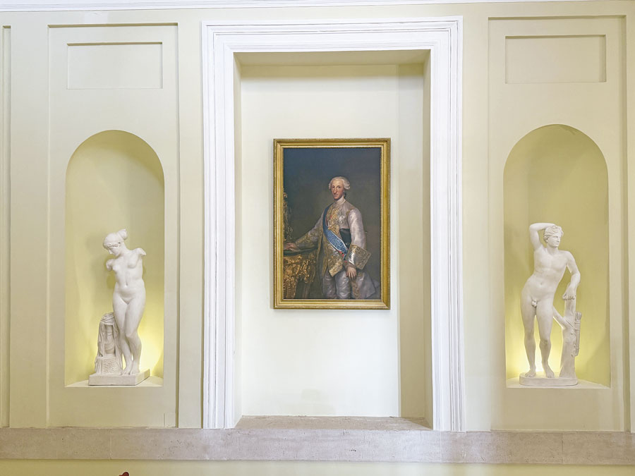 Las estatuas vuelven al palacio de Boadilla del Monte Las estatuas vuelven al palacio de Boadilla del Monte