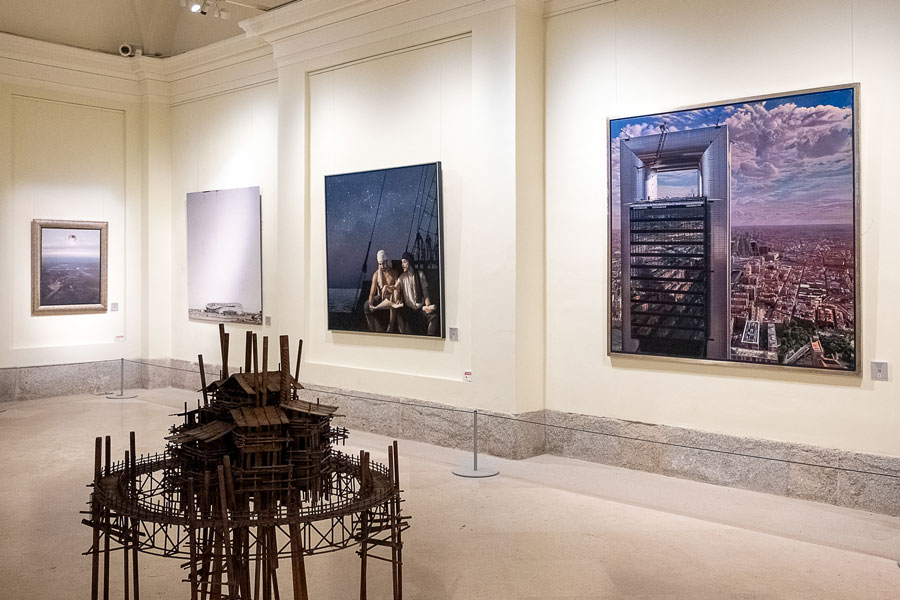 Exposición Unisonía de pintura realista y escultura. Hasta el 12 de noviembre en el palacio.