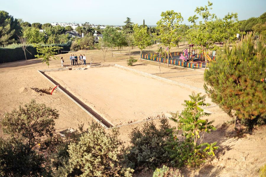 Nuevas pistas deportivas en los parques de Boadilla del Monte Nuevas pistas deportivas en los parques de Boadilla del Monte
