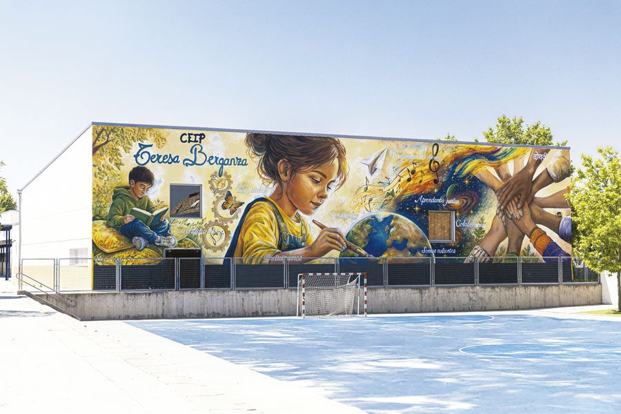 CEIP Teresa de Berganza: un colegio con arte CEIP Teresa de Berganza: un colegio con arte