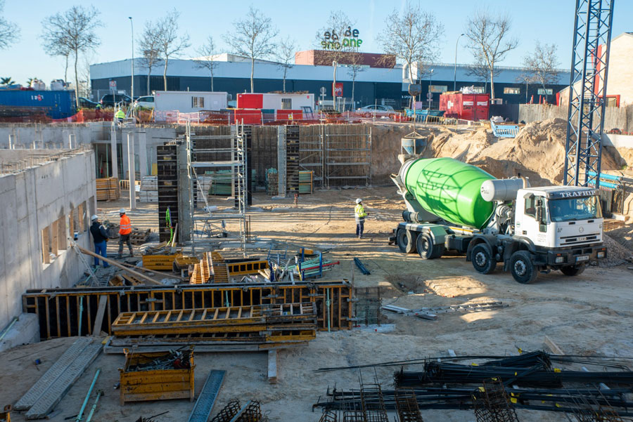 Continúan las obras del Centro de Seguridad Integral de Boadilla del Monte