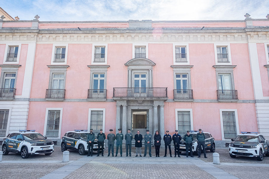 Cuatro nuevos vehículos para la Guardia Civil de Boadilla del Monte