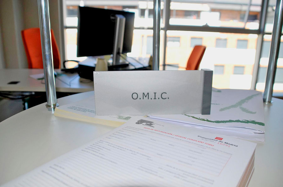 Balance de reclamaciones de la Oficina municipal de información al consumidor de Boadilla (OMIC)