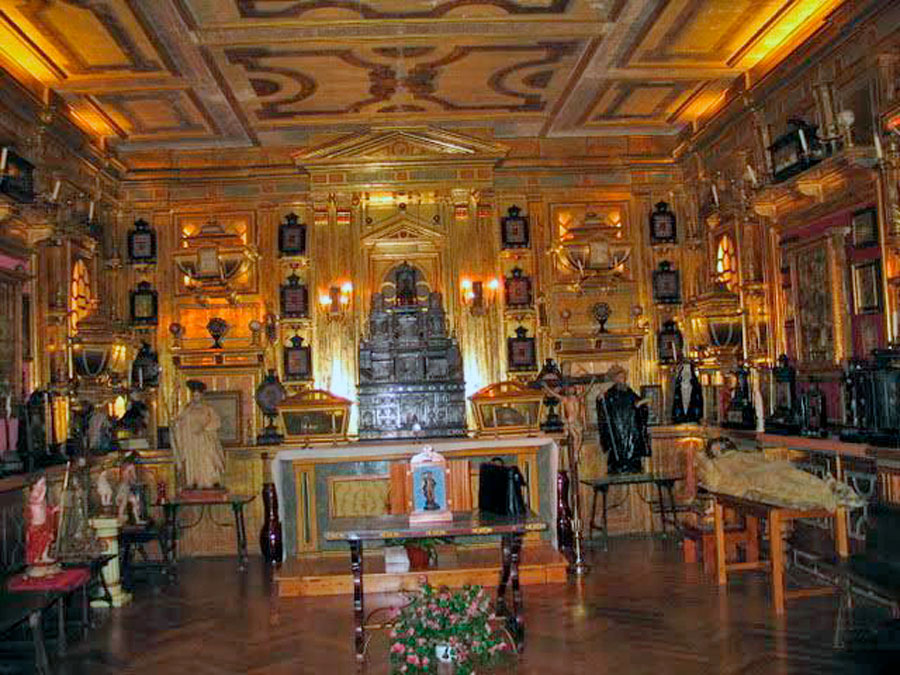 Relicario del monasterio de las monjas cirtercienses de Boadilla del Monte