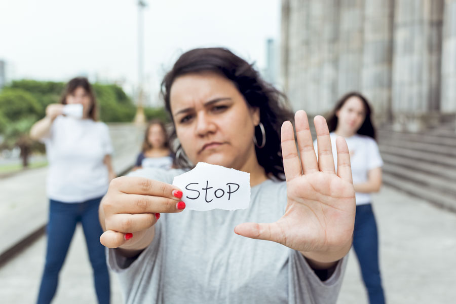 24 de noviembre, concentración en Boadilla del Monte en contra de la violencia sobre la mujer