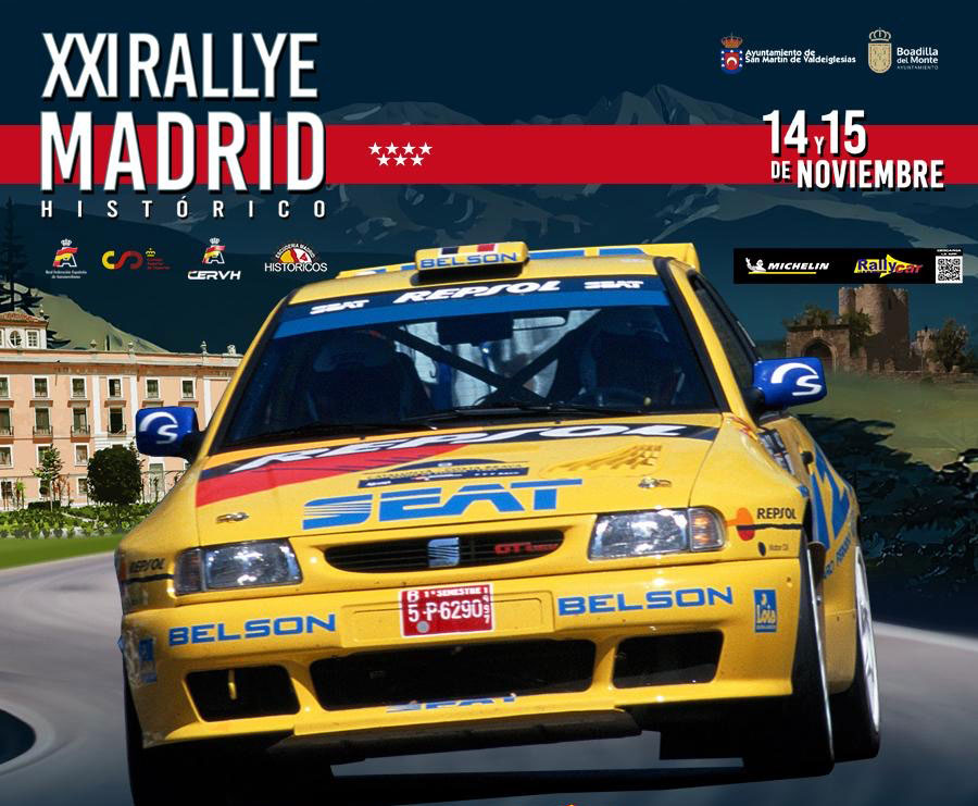 Los días 14 y 15 de noviembre llega a Boadilla del Monte el Rallye Madrid Histórico Los días 14 y 15 de noviembre llega a Boadilla del Monte el Rallye Madrid Histórico