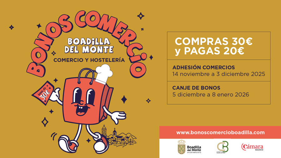 Comienza la iniciativa Bonos Comercio Boadilla Comienza la iniciativa Bonos Comercio Boadilla