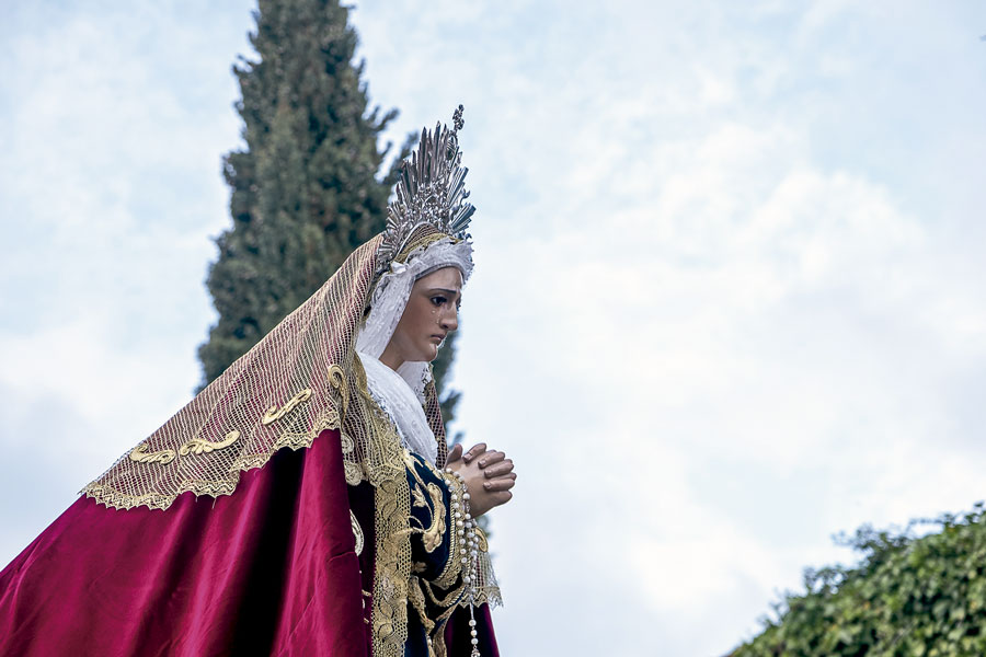 El 27 de marzo, procesión de la Virgen de la Soledad en Boadilla del Monte El 27 de marzo, procesión de la Virgen de la Soledad en Boadilla del Monte