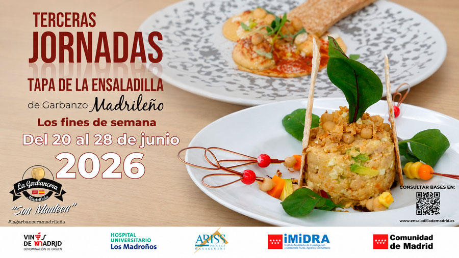 III Jornadas de la Tapa de la Ensaladilla con Garbanzo Madrileño en Boadilla del Monte III Jornadas de la Tapa de la Ensaladilla con Garbanzo Madrileño en Boadilla del Monte