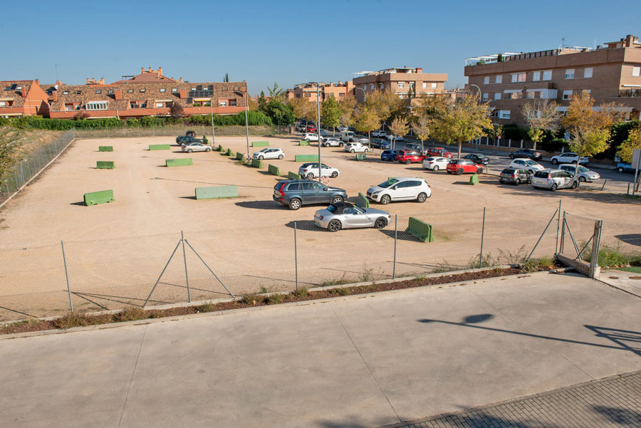 Mejoras en el aparcamiento de Gutiérrez Soto en Boadilla del Monte