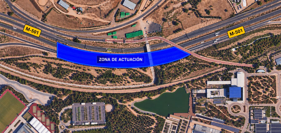 A concurso una nueva incorporación a la carretera M-501, sentido Madrid A concurso una nueva incorporación a la carretera M-501, sentido Madrid