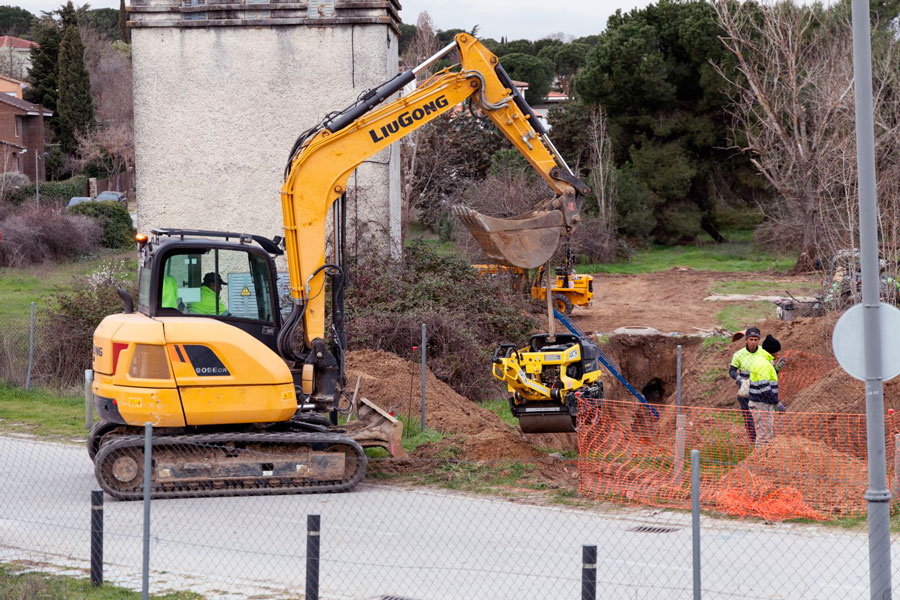 Renovación parcial de la red de saneamiento de Valdecabañas y Bonanza Renovación parcial de la red de saneamiento de Valdecabañas y Bonanza