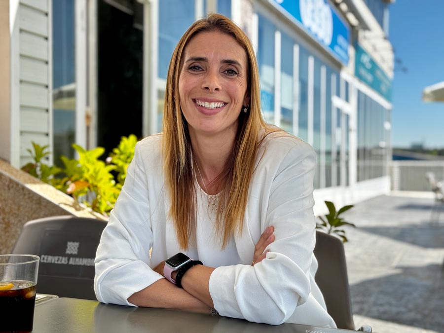 Beatriz Arias, atleta y agente de la Policía Local.