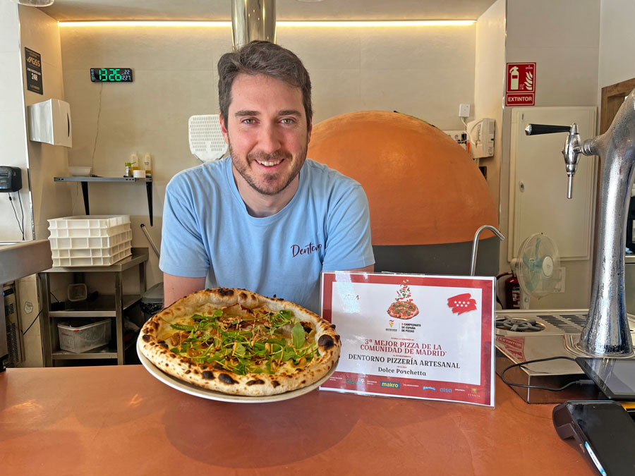 Dentorno Pizzeria: La tercera mejor pizza de la Comunidad de Madrid