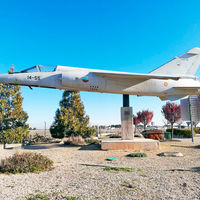 Imagen de un Mirage F-1 similar al que se va a colocar en Boadilla del Monte en la glorieta de la Constitución Española