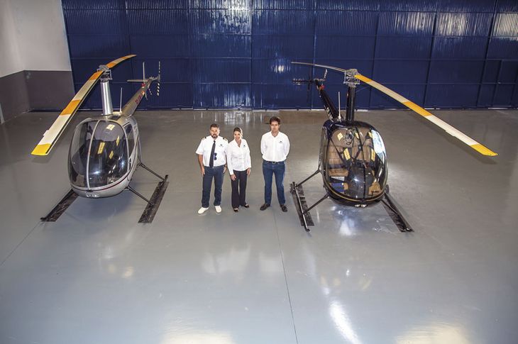 Piloto de helicóptero, una profesión al alza