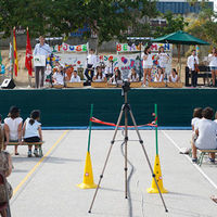 Distintos momentos de la celebración del XV Aniversario del CEIP José Bergamín.