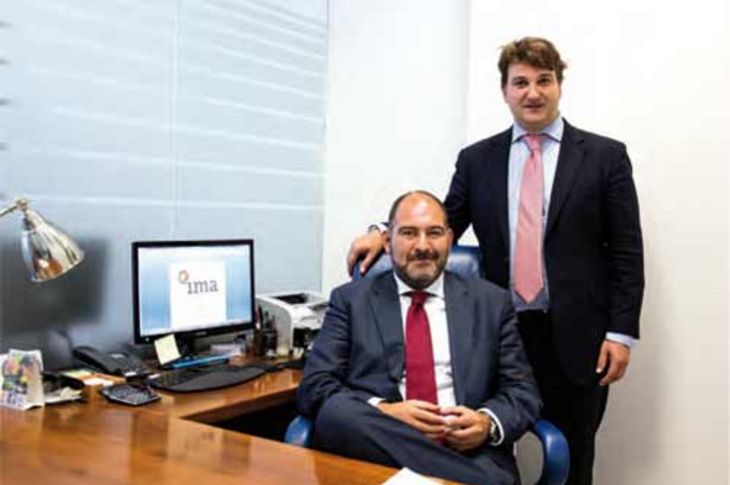 Iñigo Prados y Aurelio Peña, dos de los socios de IMA Asesoría de Empresas.