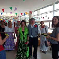 También ayer los alumnos de la Ciudad Infantil Mirabal celebraron su particular fiesta de San Isidro.