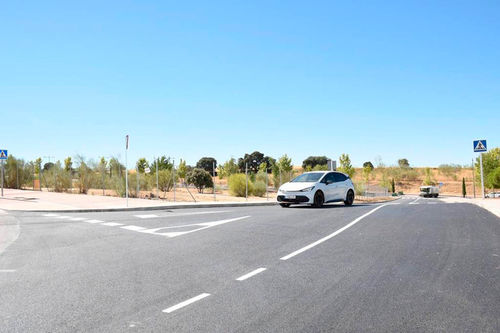 New road junction in Valenoso